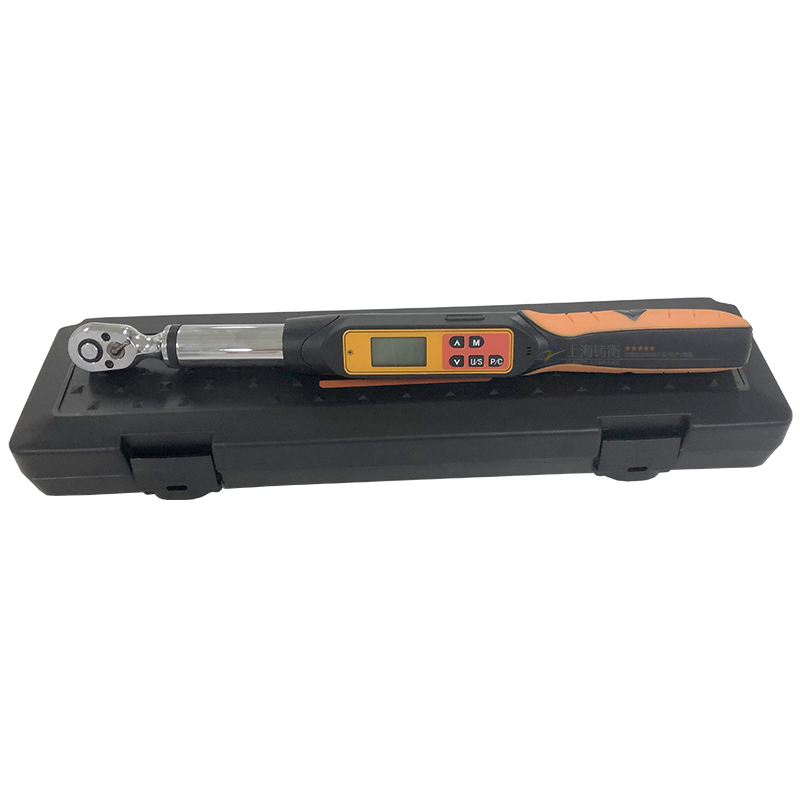 100N.m带通讯接口连接电子力矩扳手,通讯接口数显扭力扳手